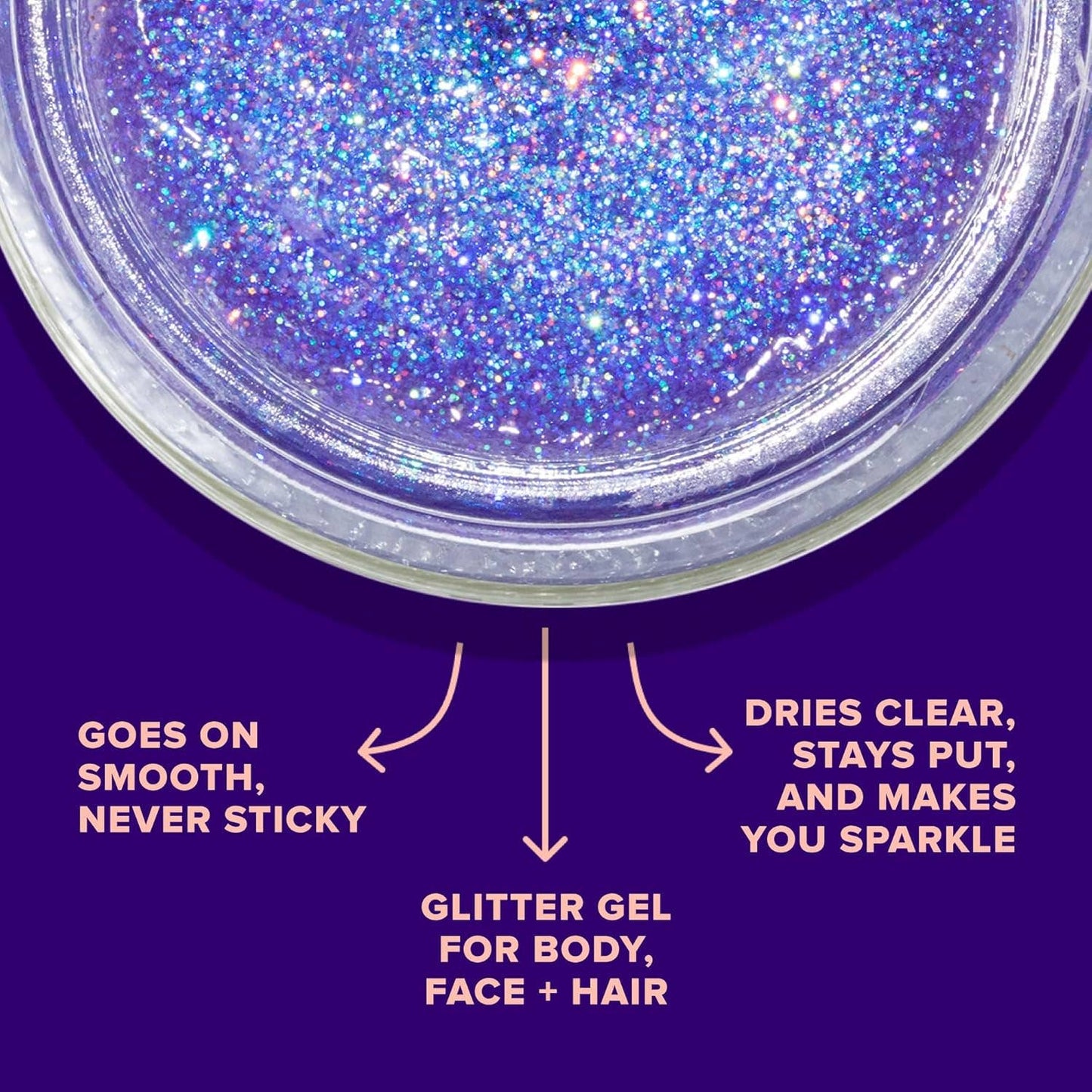 Original Glitter Gel | Ultraviolet-Purple | Body Glitter