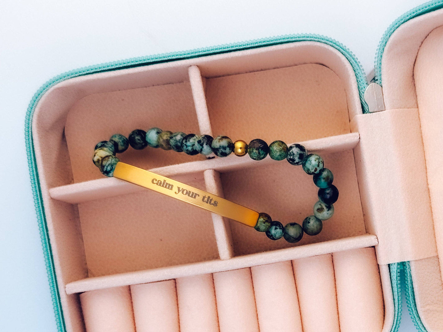 Calm Your Tits Bracelet: Midnight (Black)