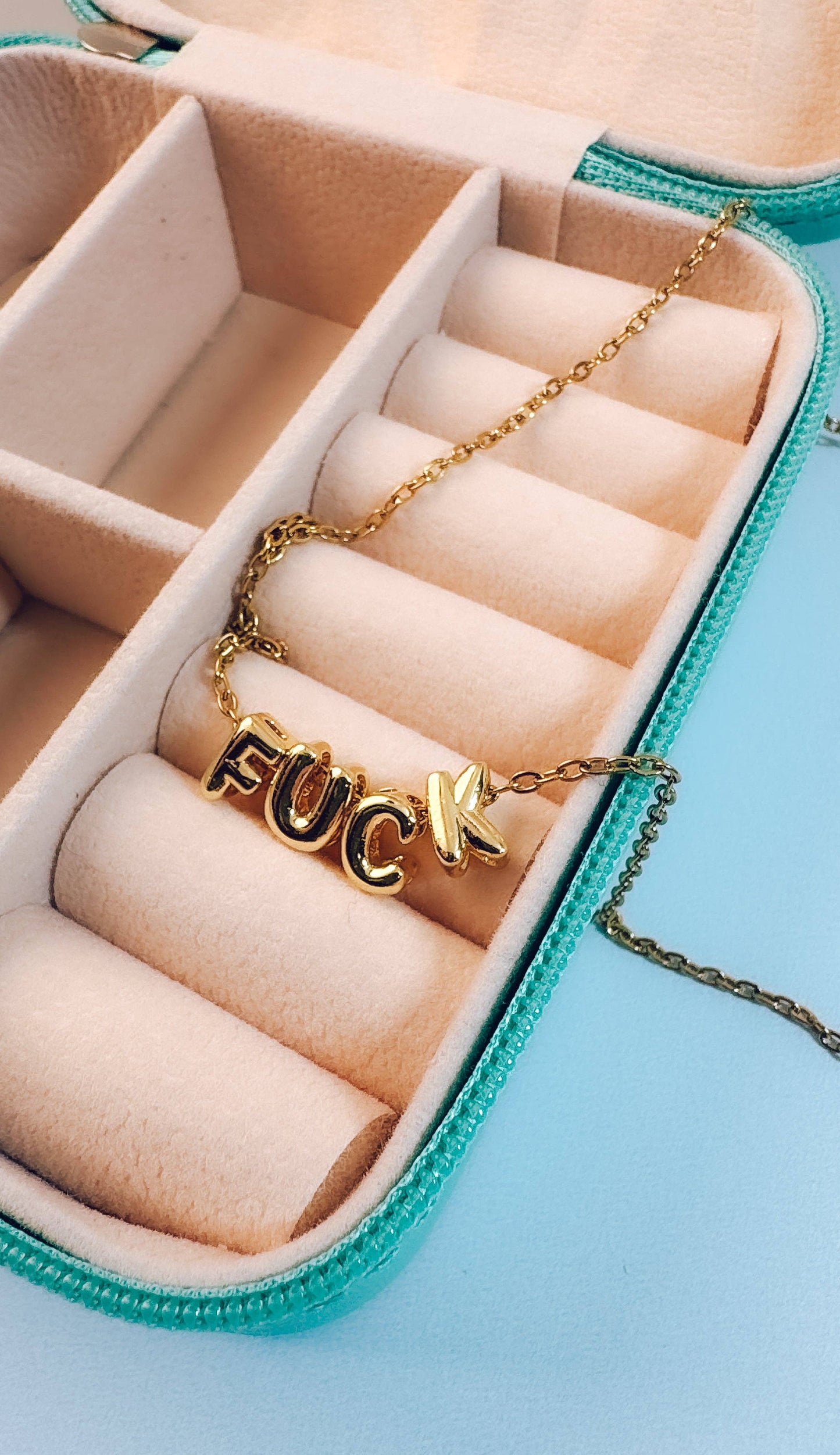 Gold F*ck Necklace