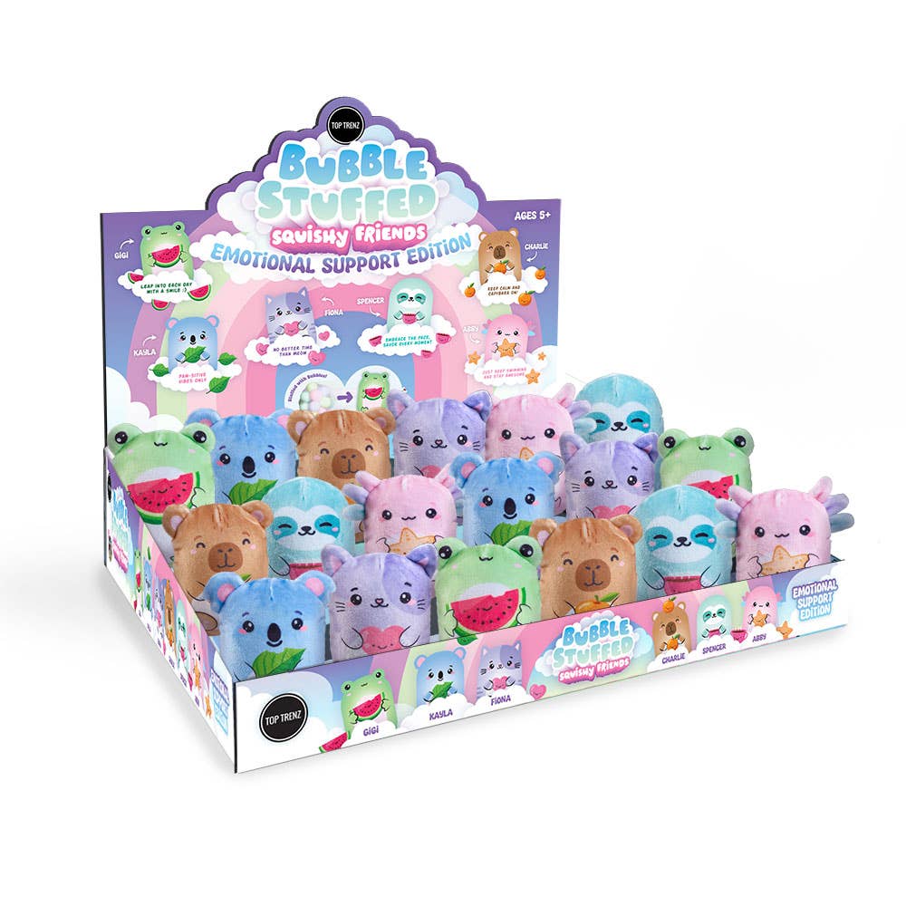 Bubble Stuffed Squishy Friends - Emotional Support Edition