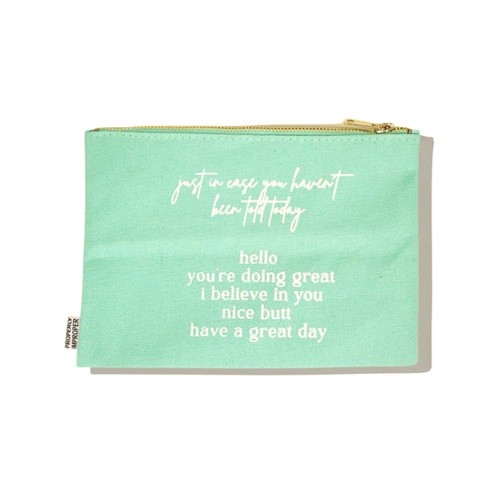 SALE - Nice Butt - Canvas Pouch