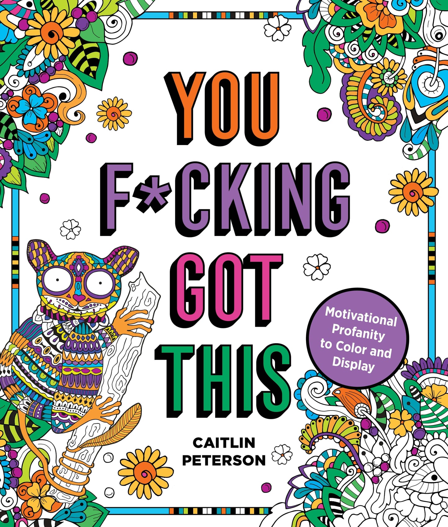 Motivational Profanity Coloring Book