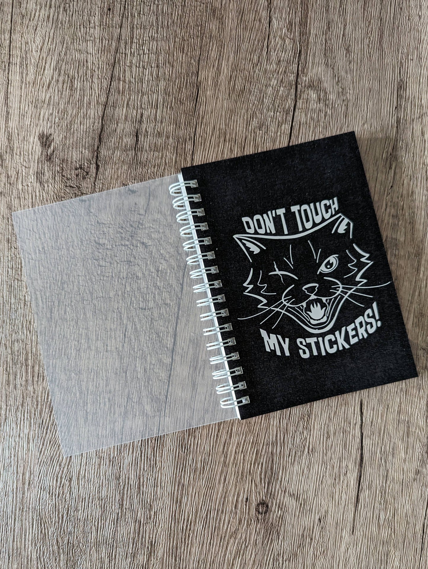 Don't Touch My Stickers! - Reusable Sticker Book - 50 Pages