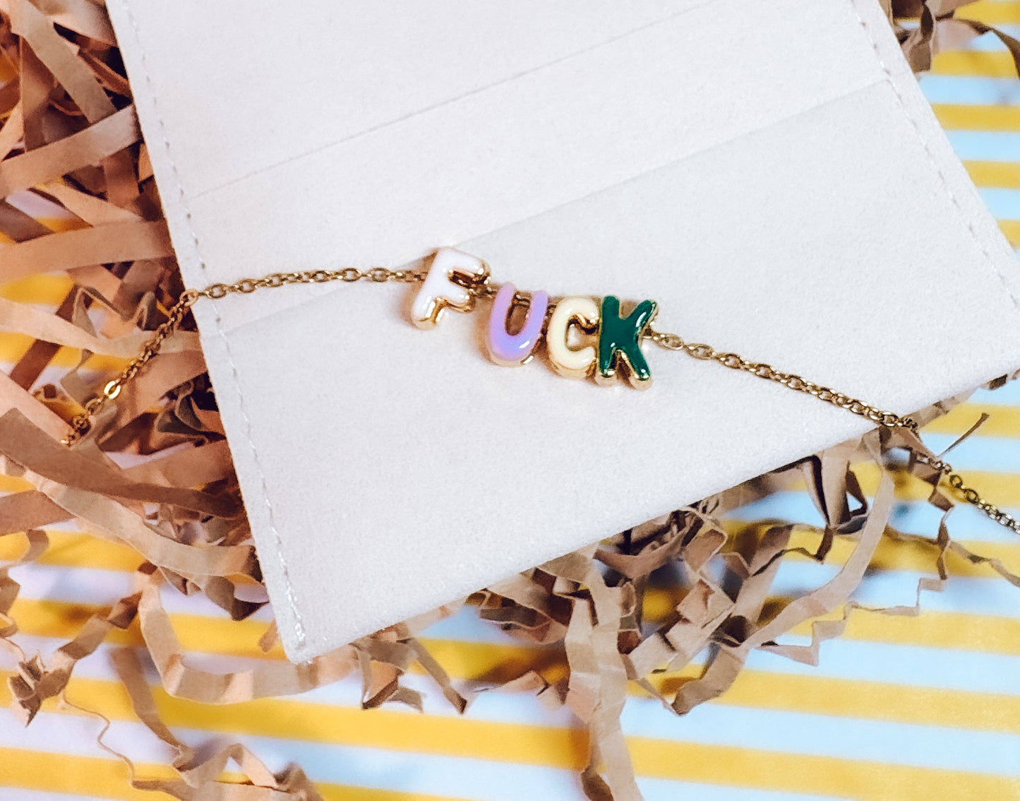Colorful F*ck Necklace