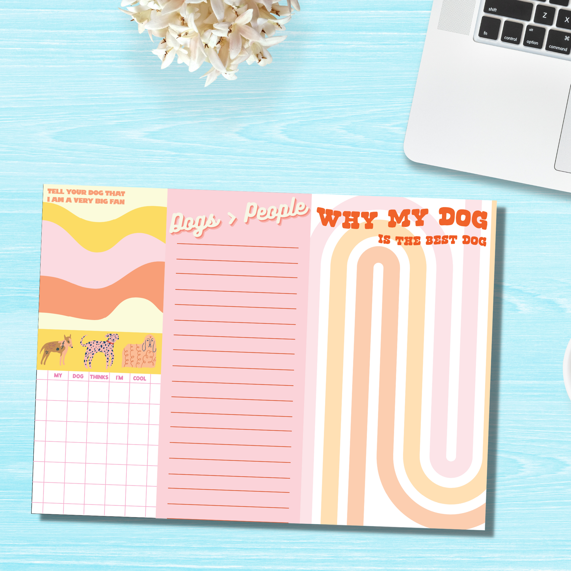 Dog Lovers Notepad (funny, gift ) FUN CLUB