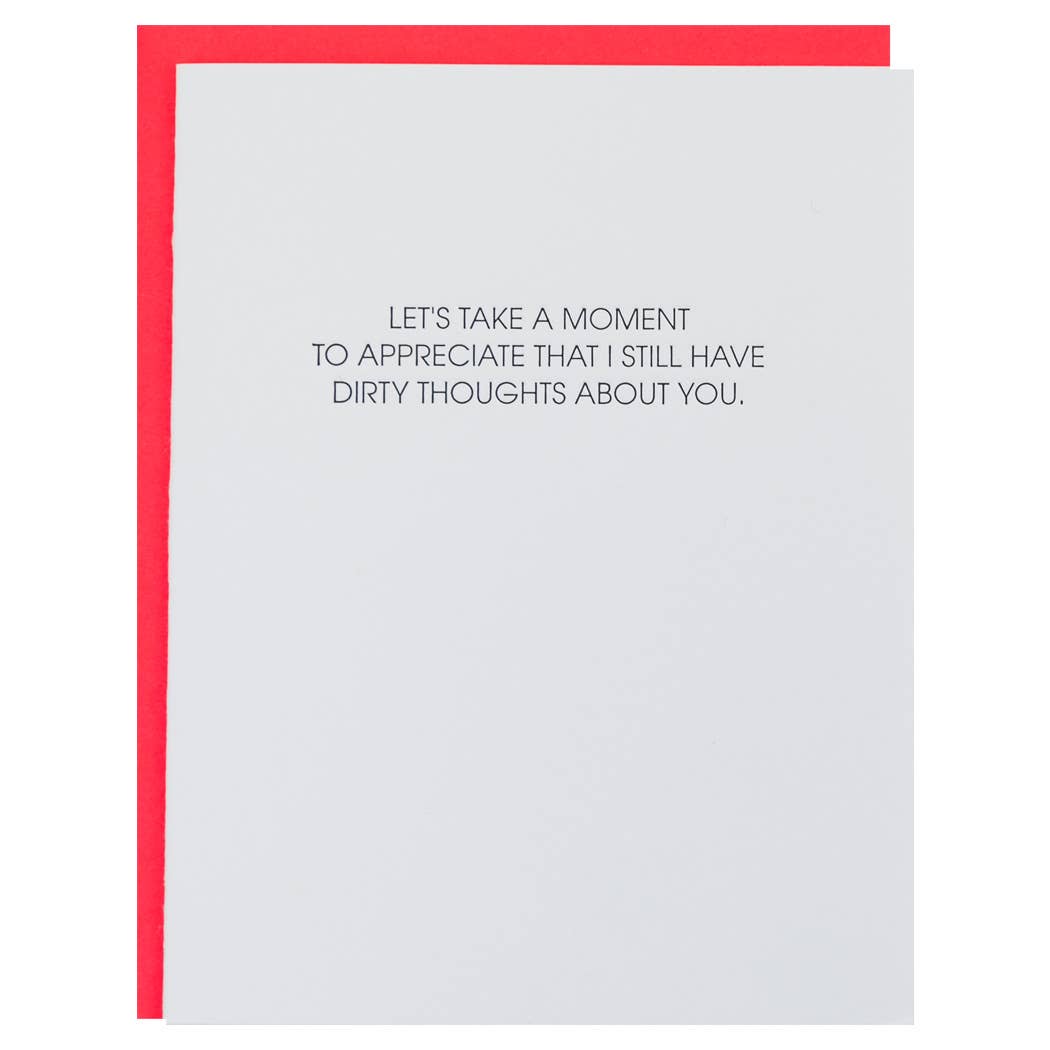 Still Have Dirty Thoughts About You - Love | Anniversary Card