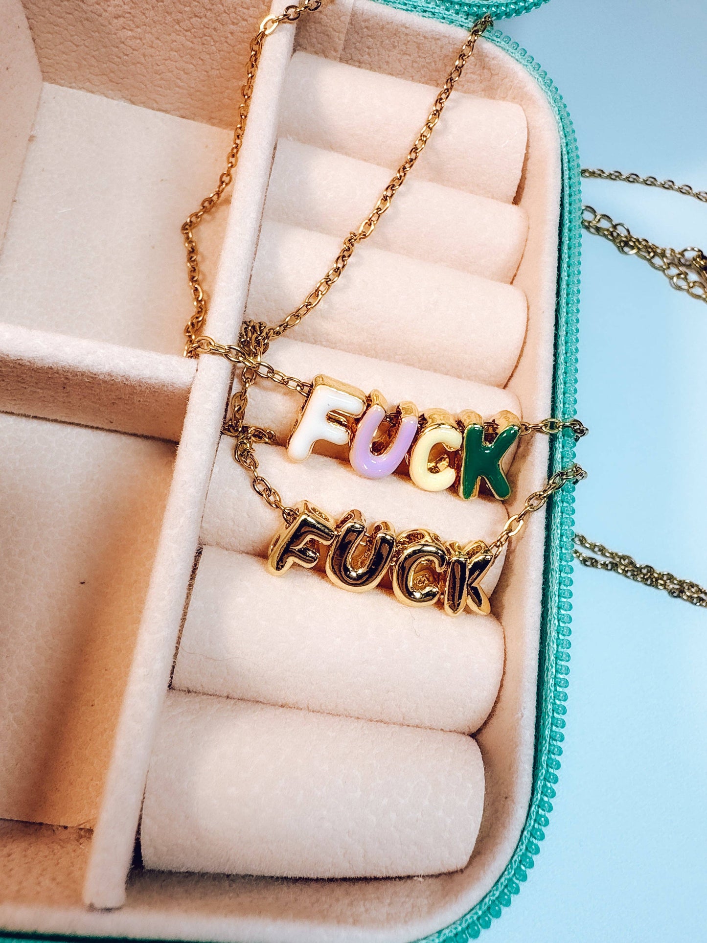 Colorful F*ck Necklace