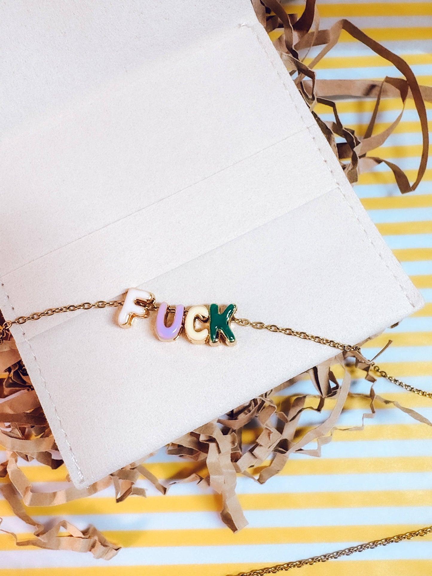 Colorful F*ck Necklace