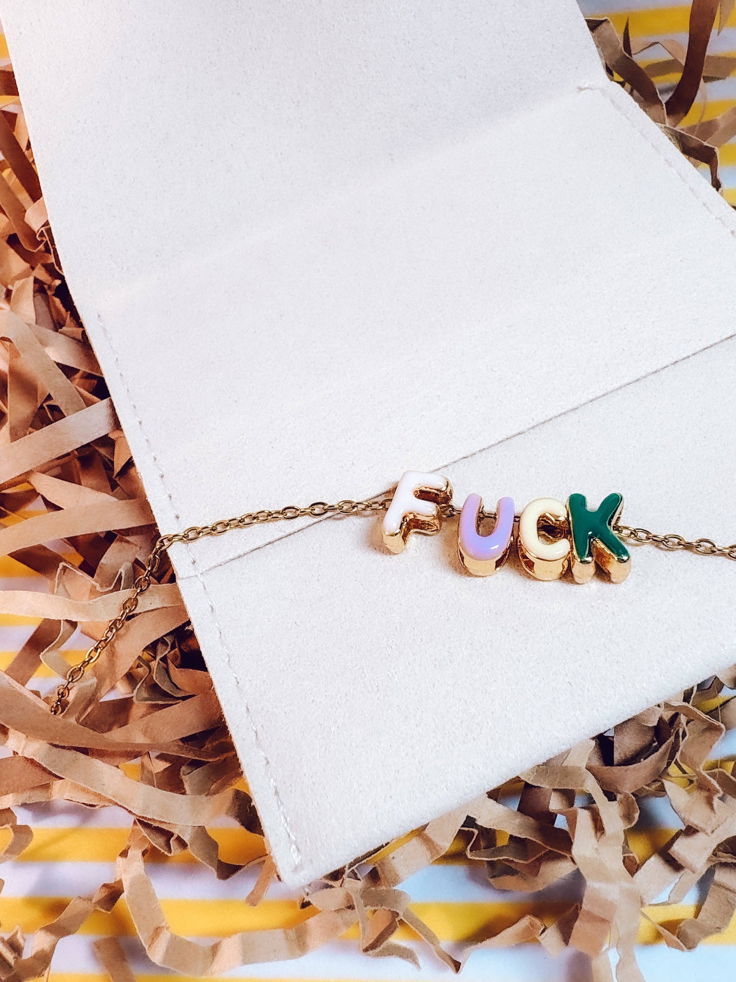 Colorful F*ck Necklace