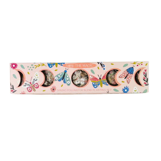 Moon Phase Spring Pollinator Seed Ball Planting Set Sow the Magic