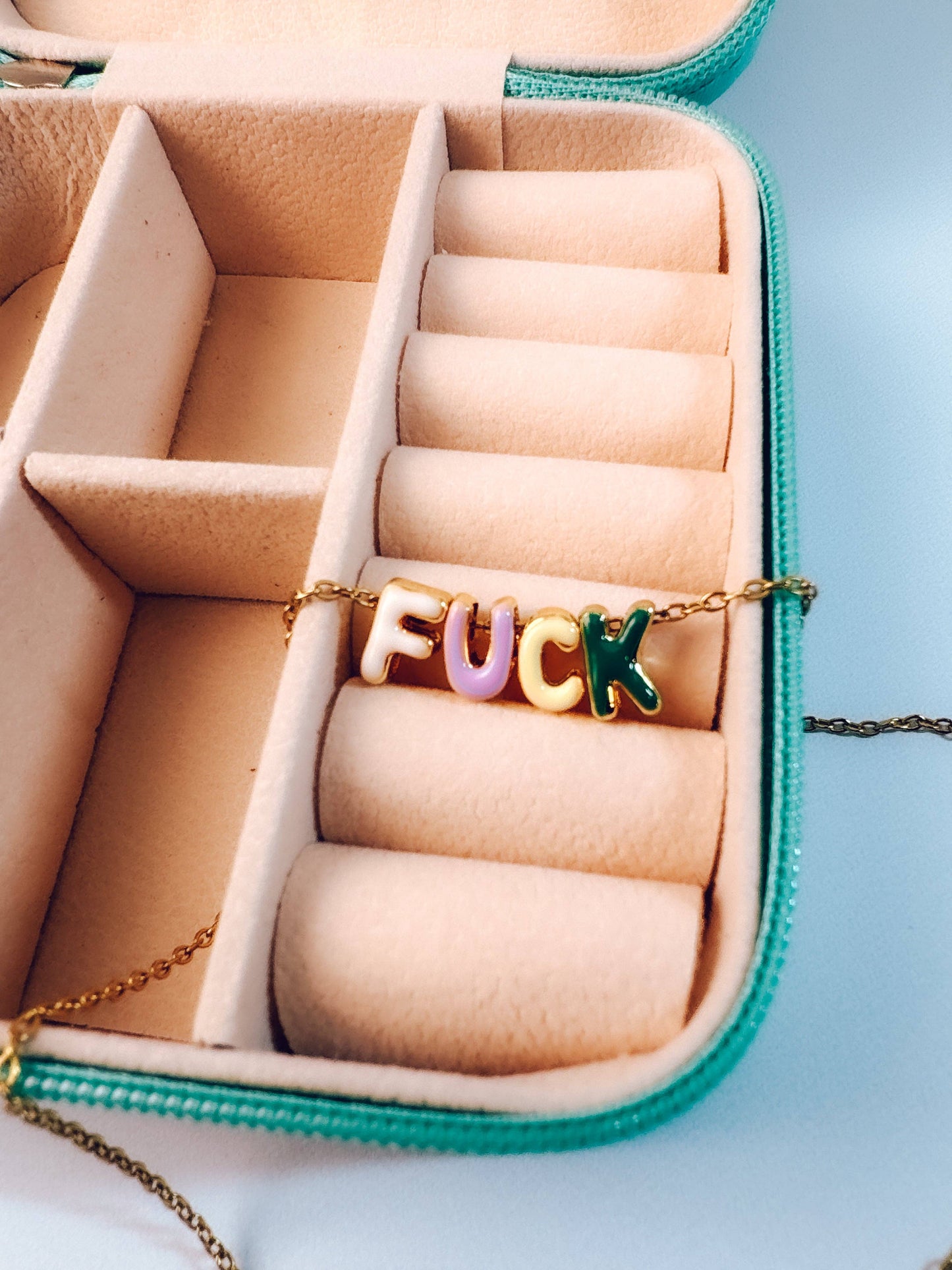 Colorful F*ck Necklace