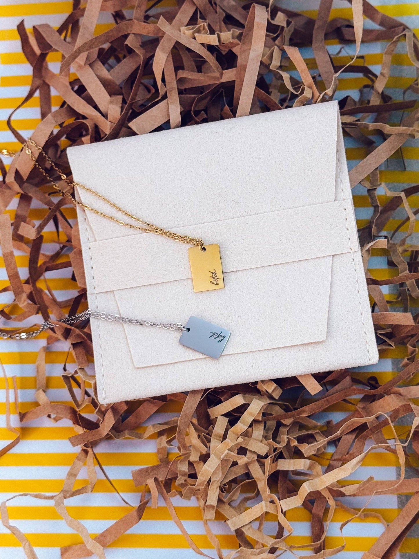 Dainty Bitch Necklace: Silver