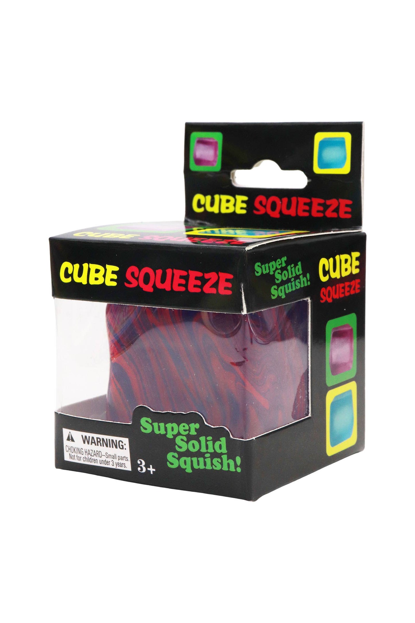 Marbled Cube Putty Filled Squishy - 12 Pcs: ASSORTED / ONE SIZE