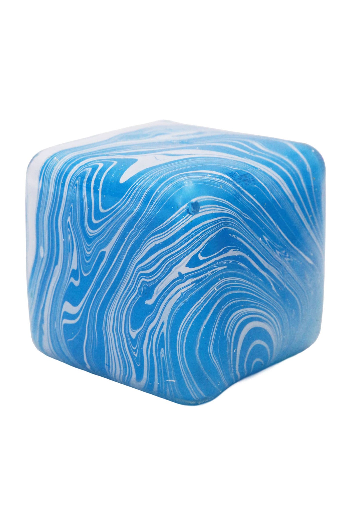 Marbled Cube Putty Filled Squishy - 12 Pcs: ASSORTED / ONE SIZE