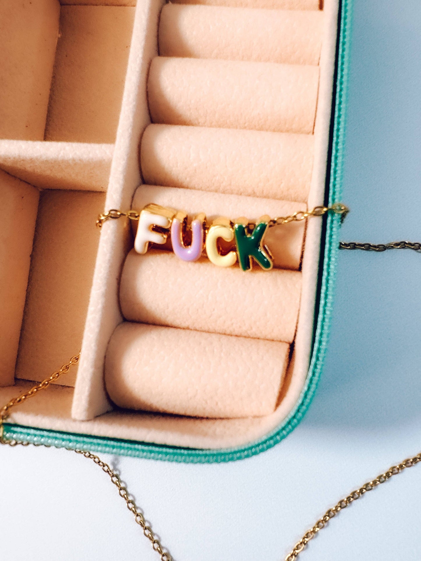 Colorful F*ck Necklace