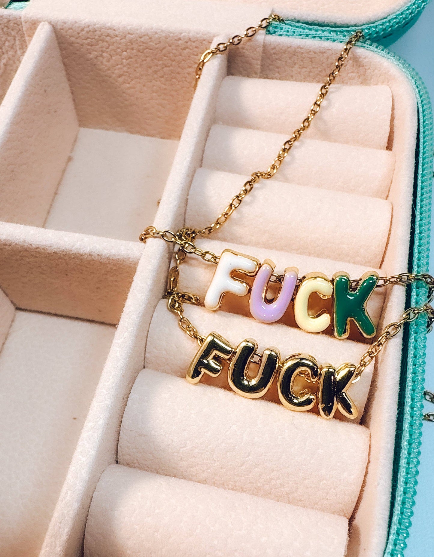 Colorful F*ck Necklace