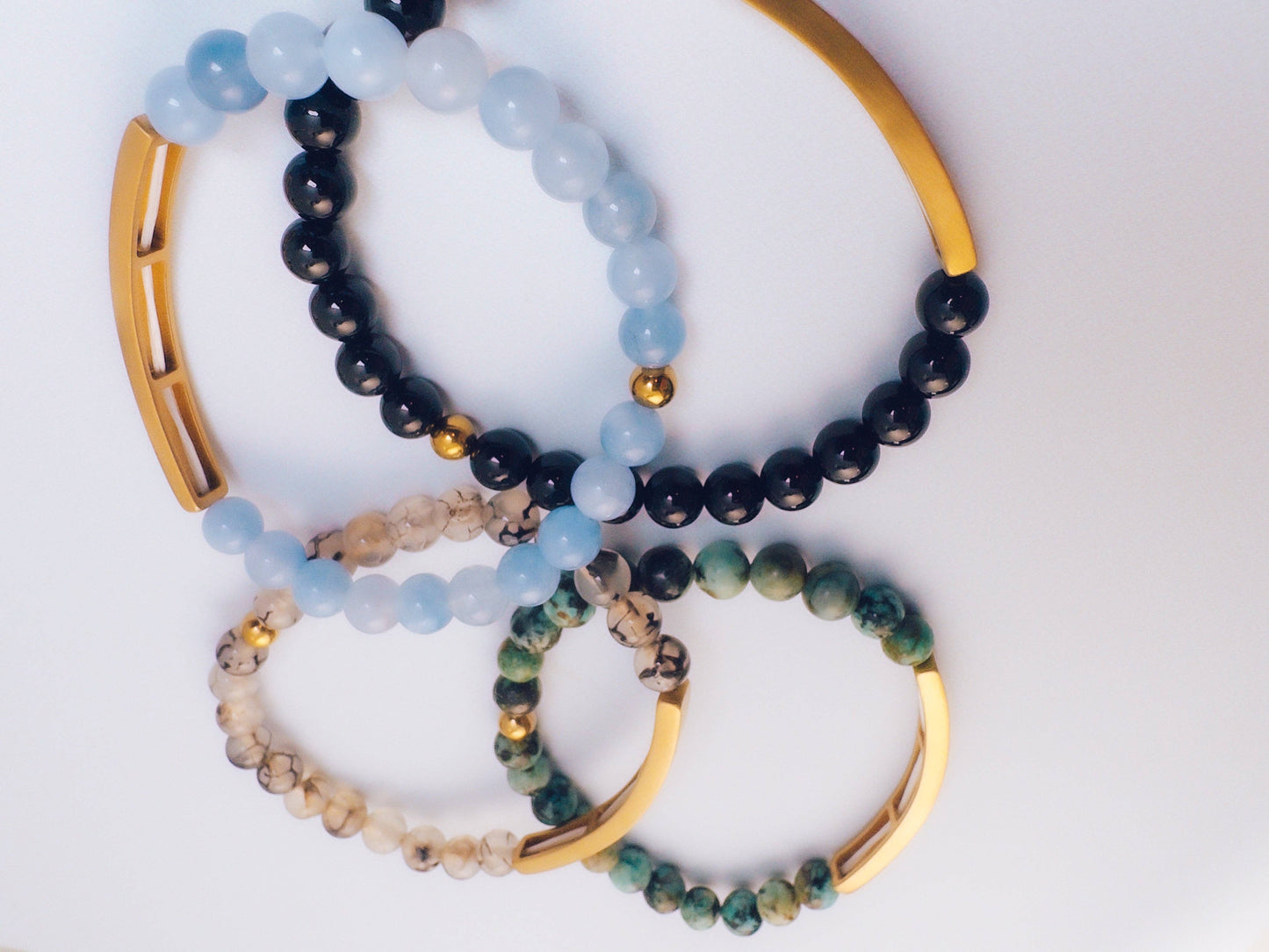 Bad A** B*tch Bracelet: Blue Skies (Light Blue)