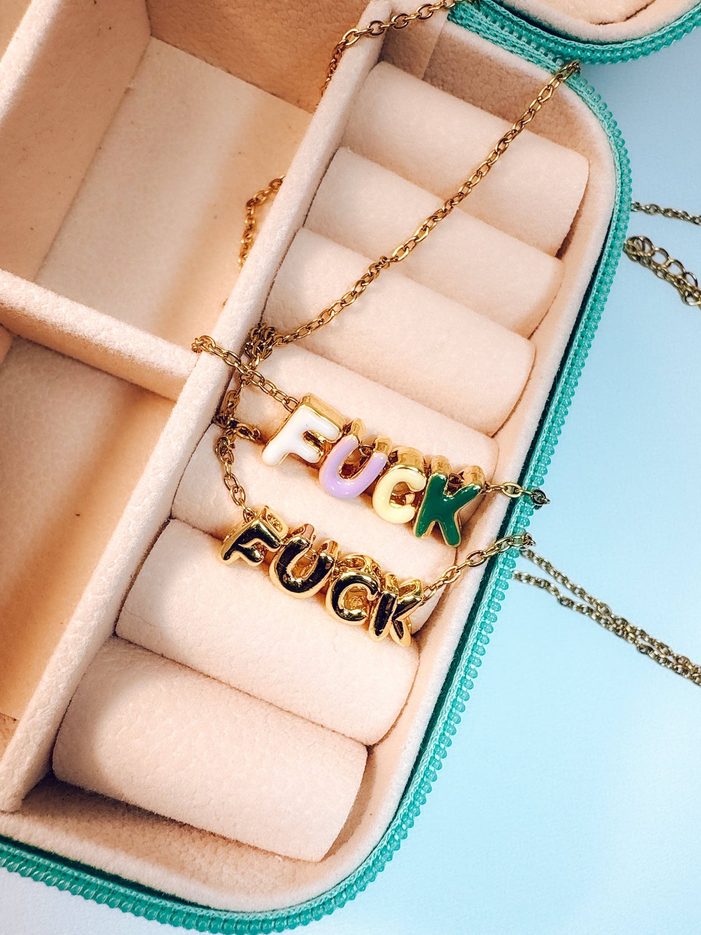 Colorful F*ck Necklace