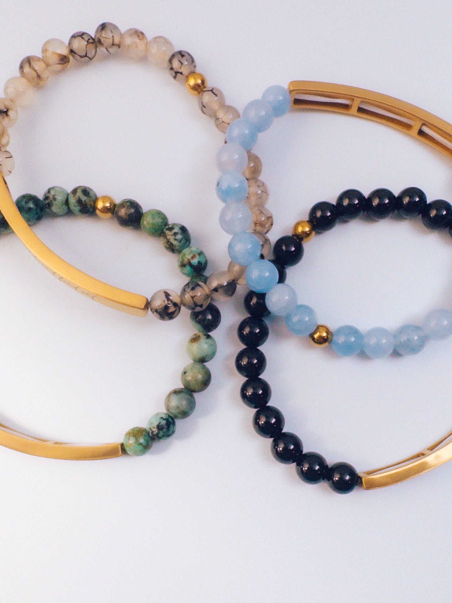 Bad A** B*tch Bracelet: Blue Skies (Light Blue)
