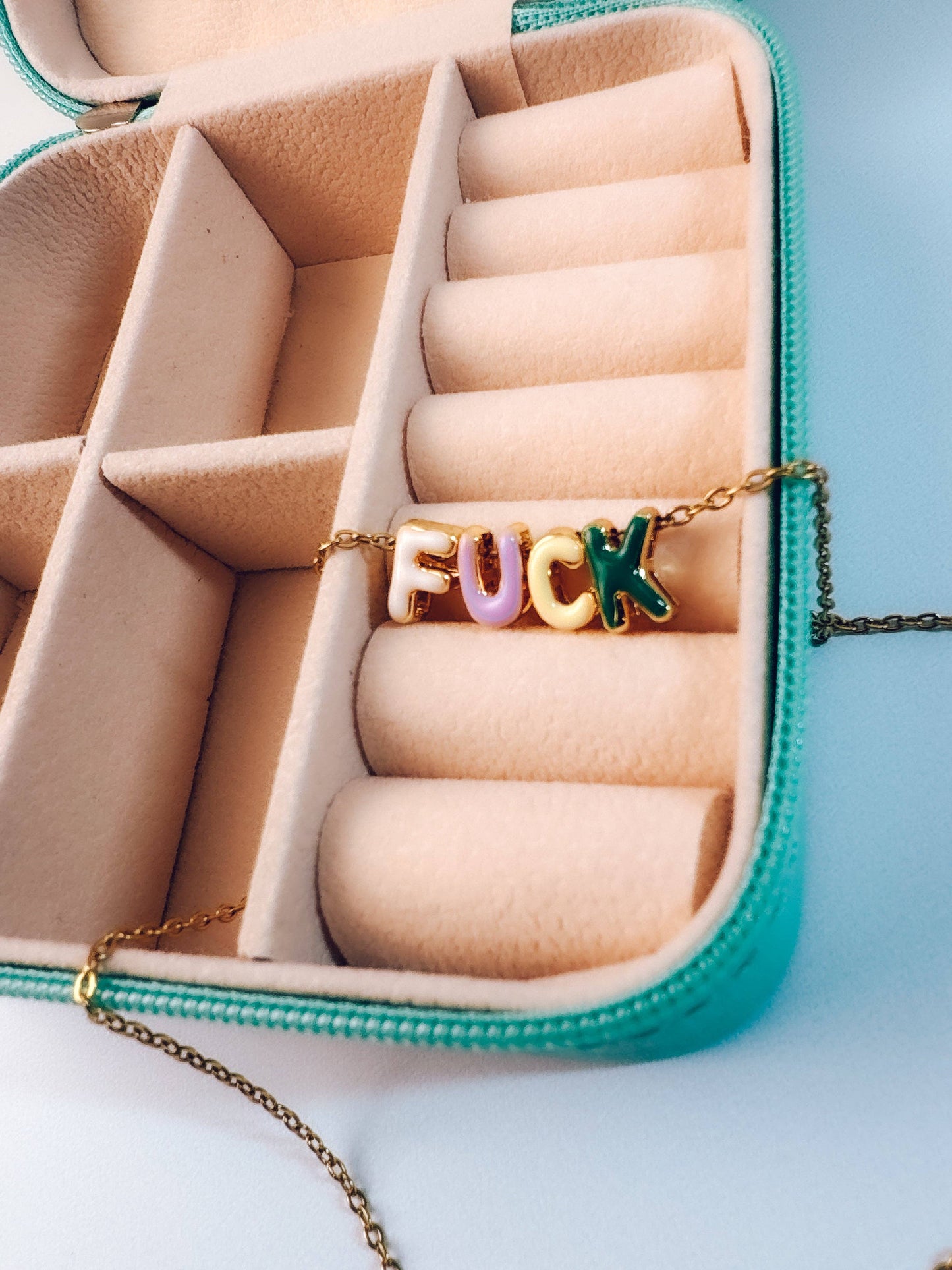 Colorful F*ck Necklace