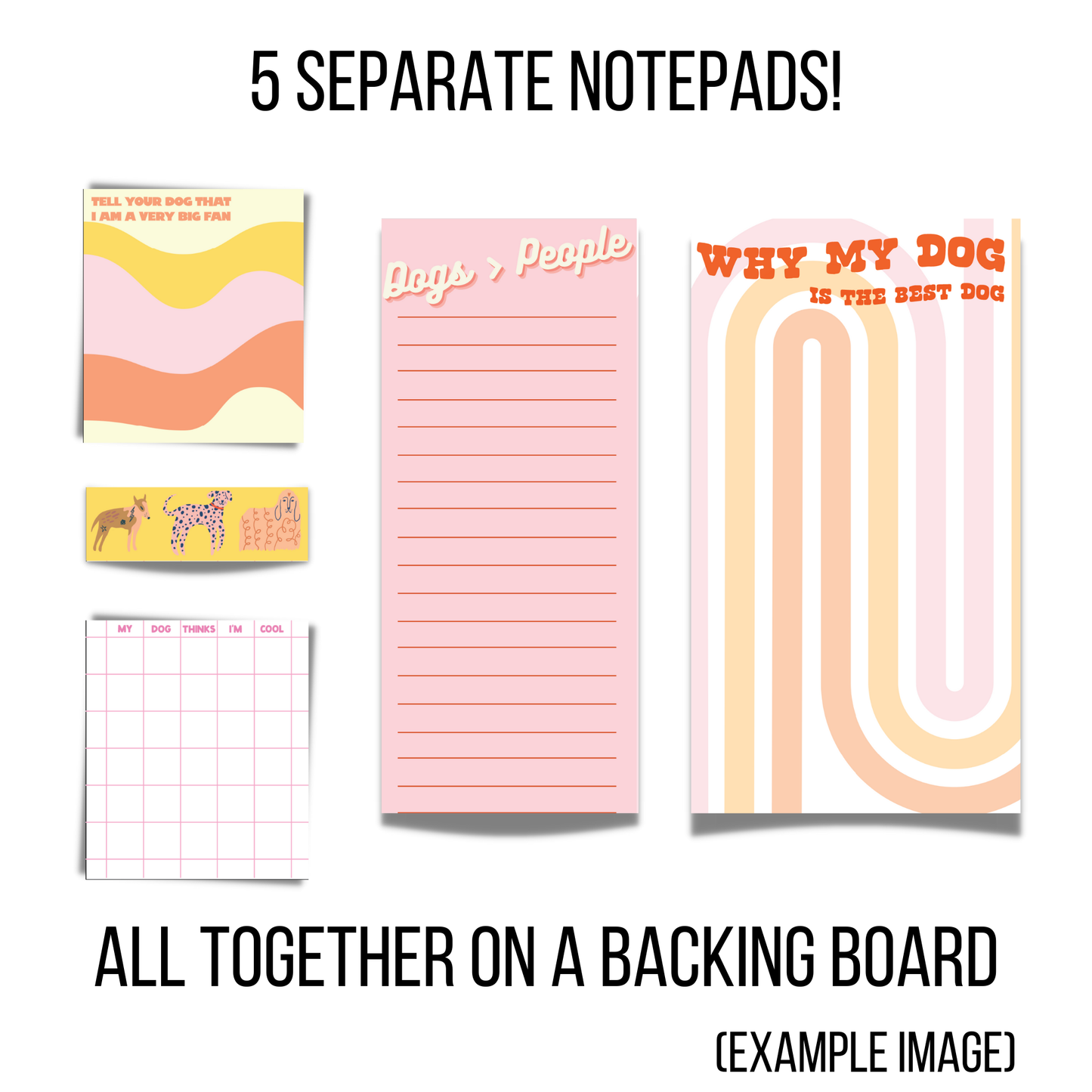 Dog Lovers Notepad (funny, gift ) FUN CLUB