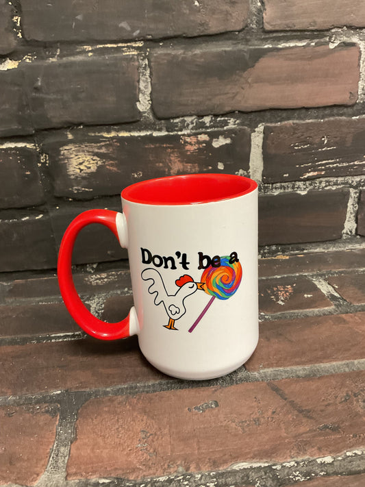 Dont be a cocksucker, Double sided 15oz dishwasher safe Coffee Mug Three Black Cats