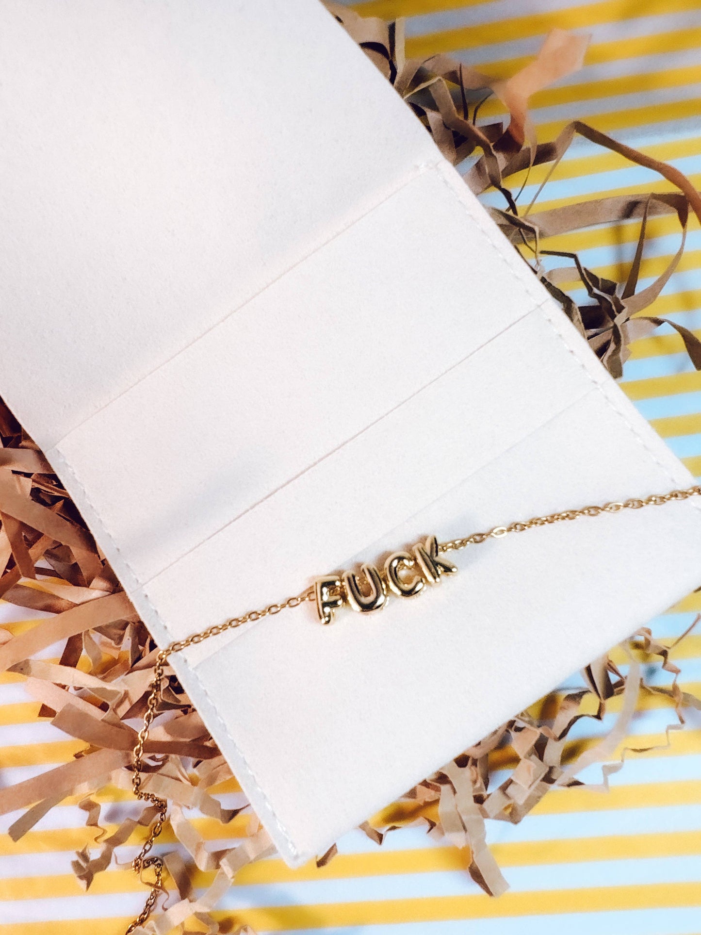 Gold F*ck Necklace