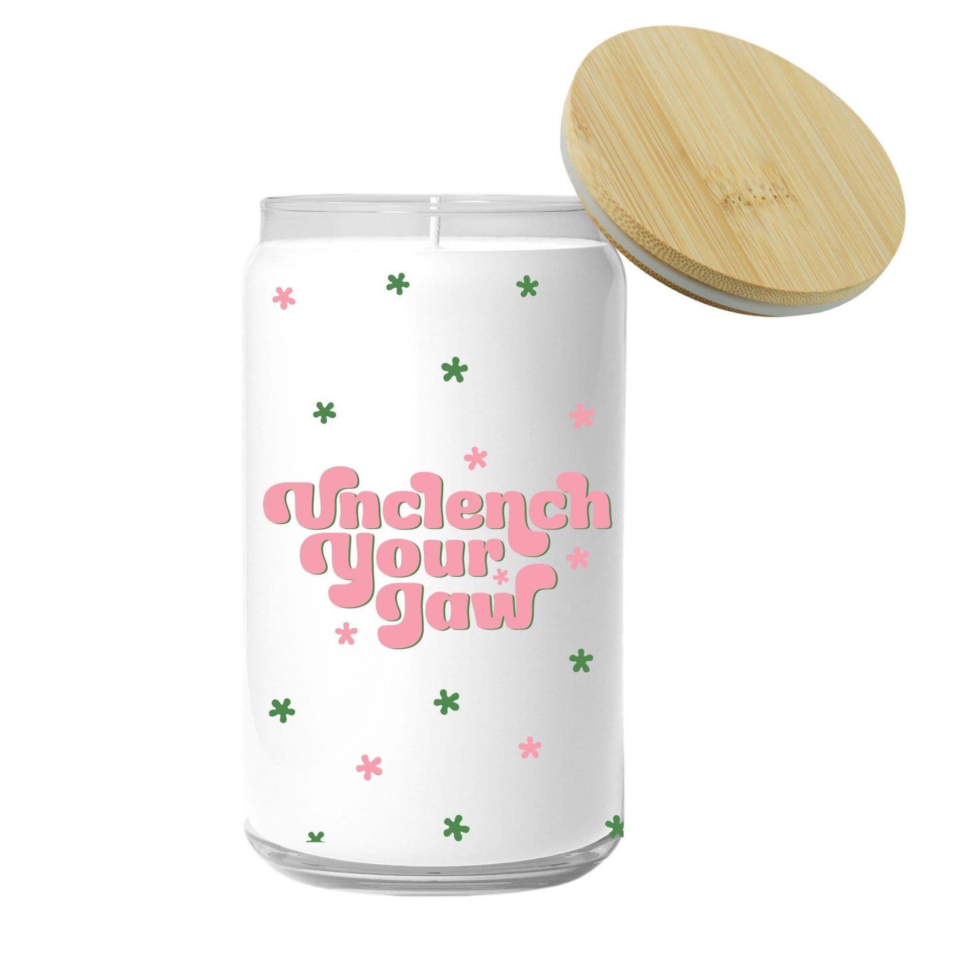Unclench Your Jaw Candle (funny, gift) FUN CLUB
