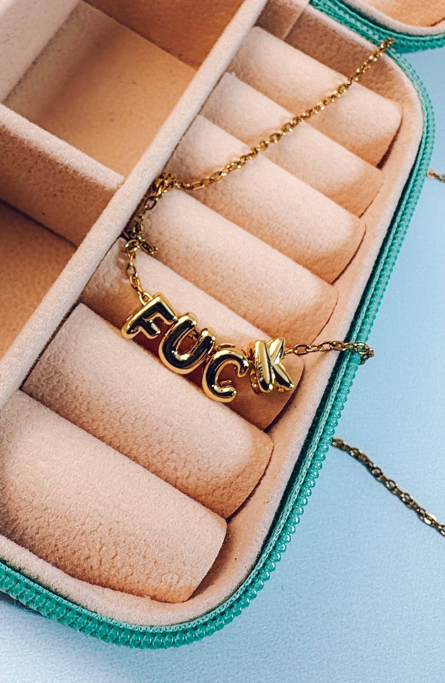 Gold F*ck Necklace