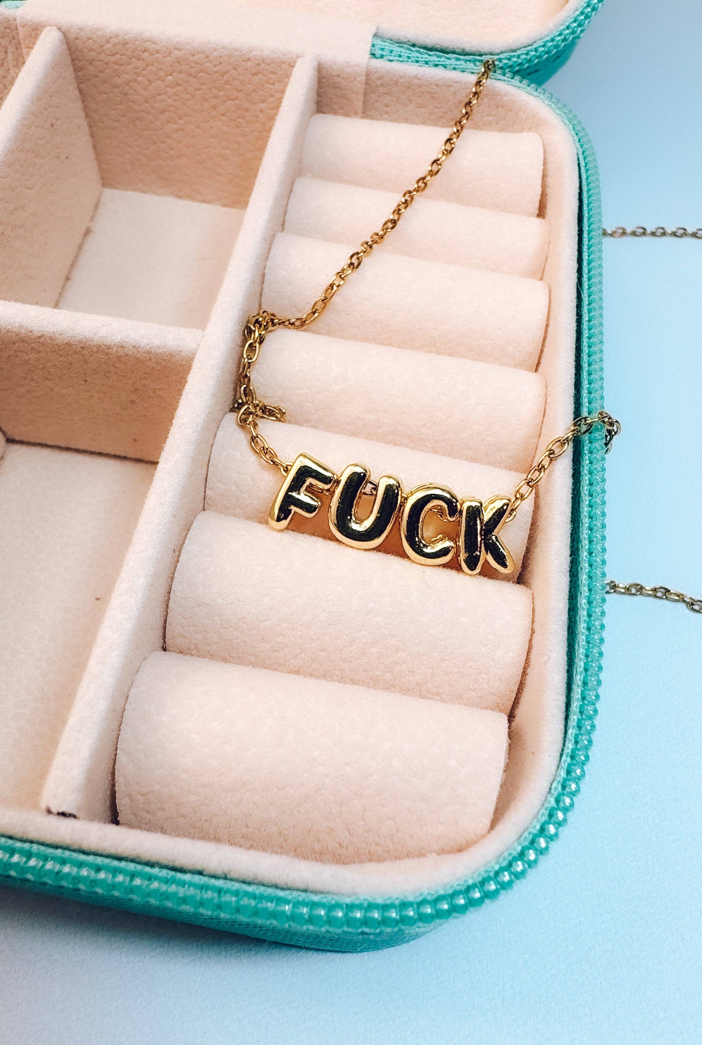 Gold F*ck Necklace