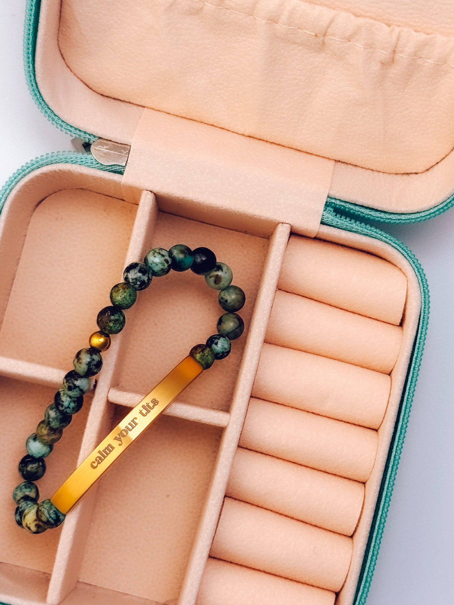 Calm Your Tits Bracelet: Midnight (Black)