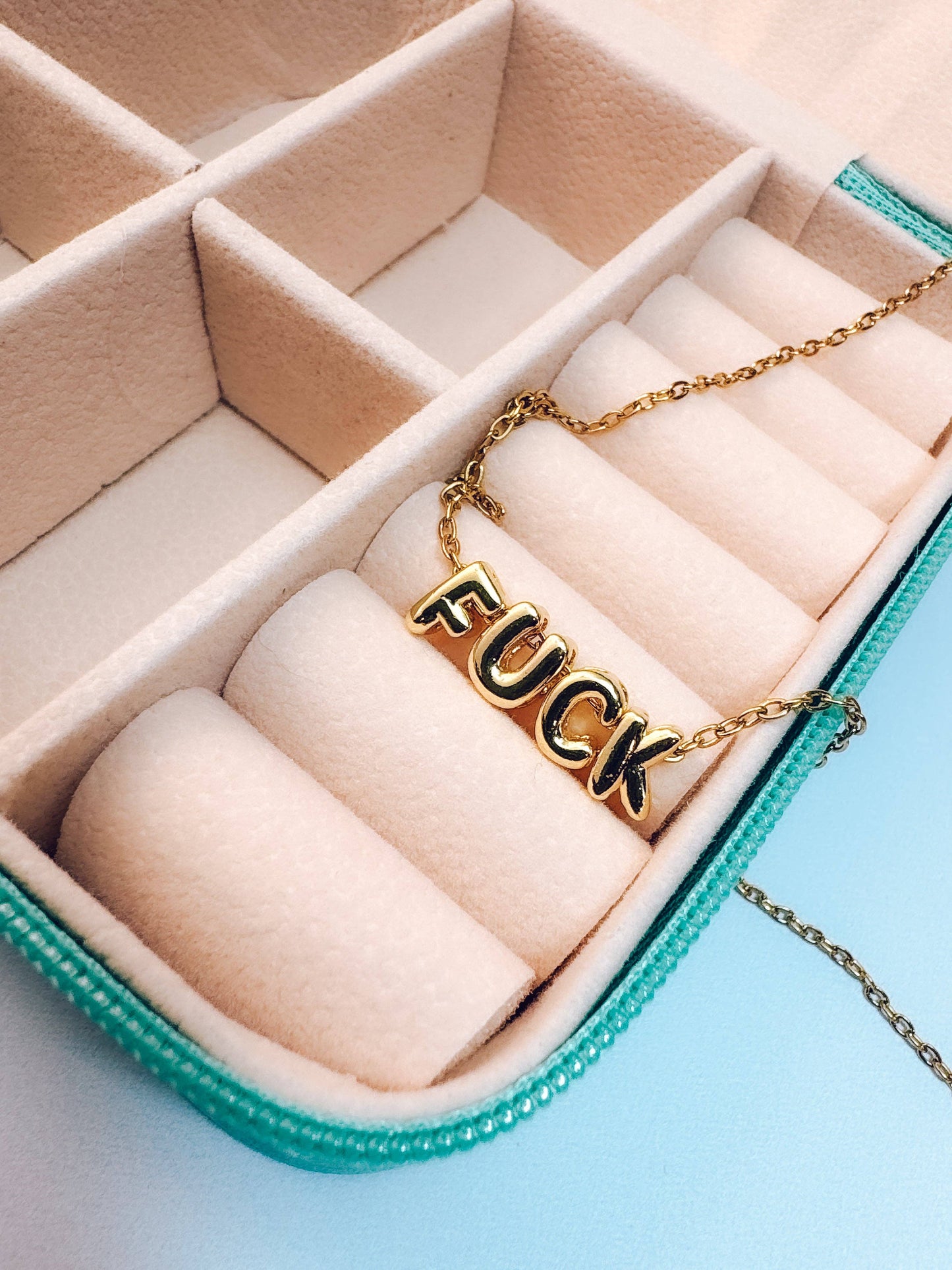 Gold F*ck Necklace
