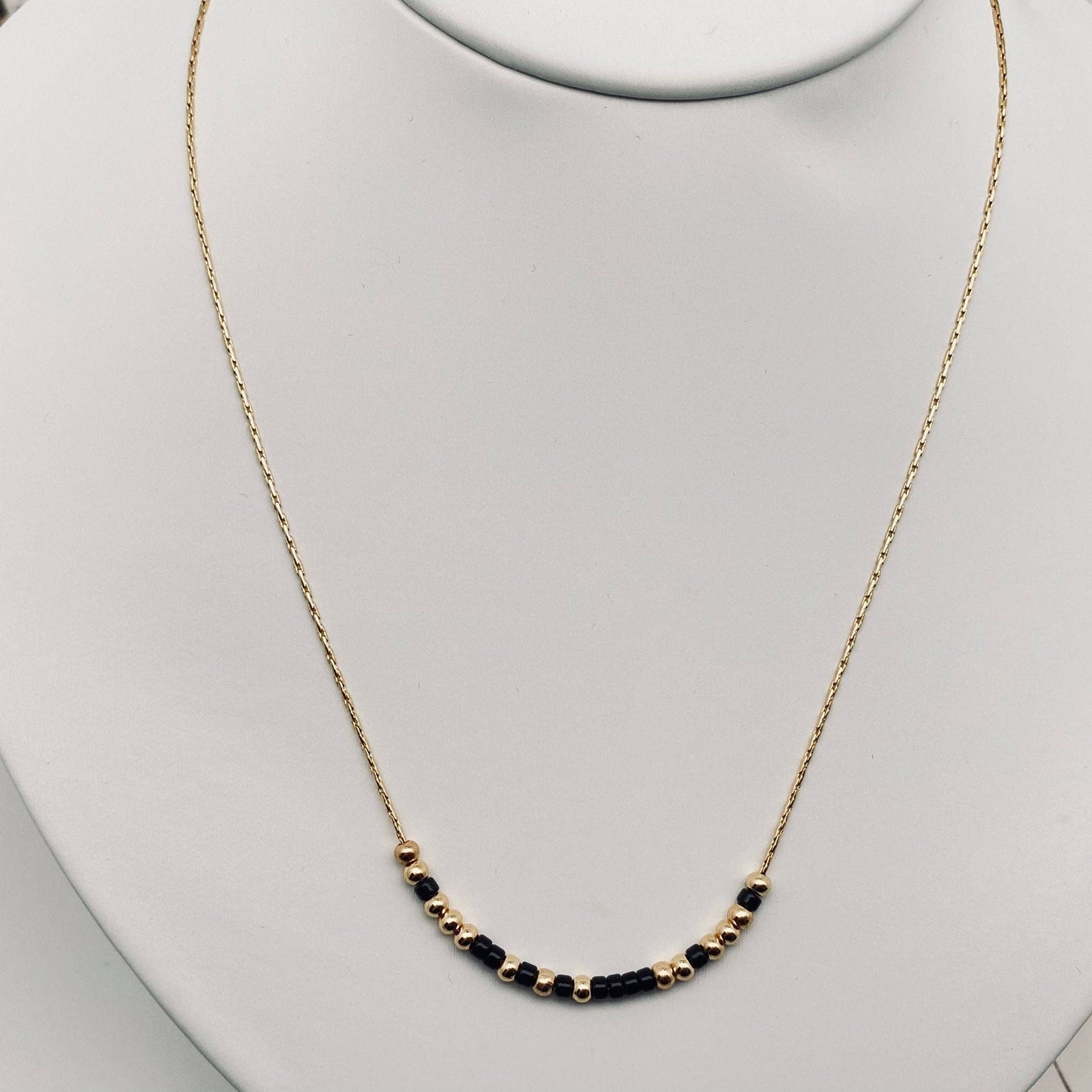 Handmade “Fuck off” Morse Code Necklace: Fuck off