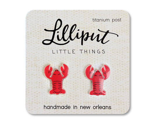 Crawfish Earrings Lilliput Little Things