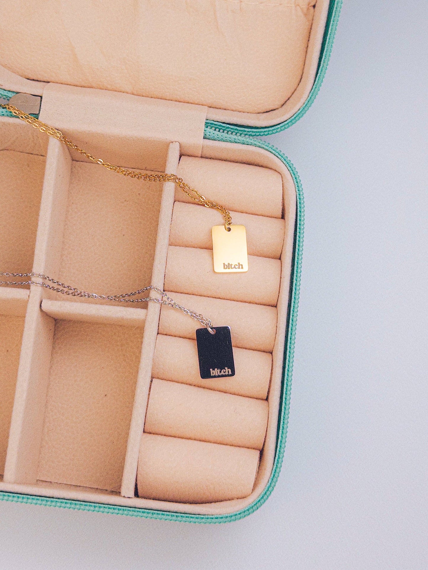 Bold Bitch Necklace: Gold