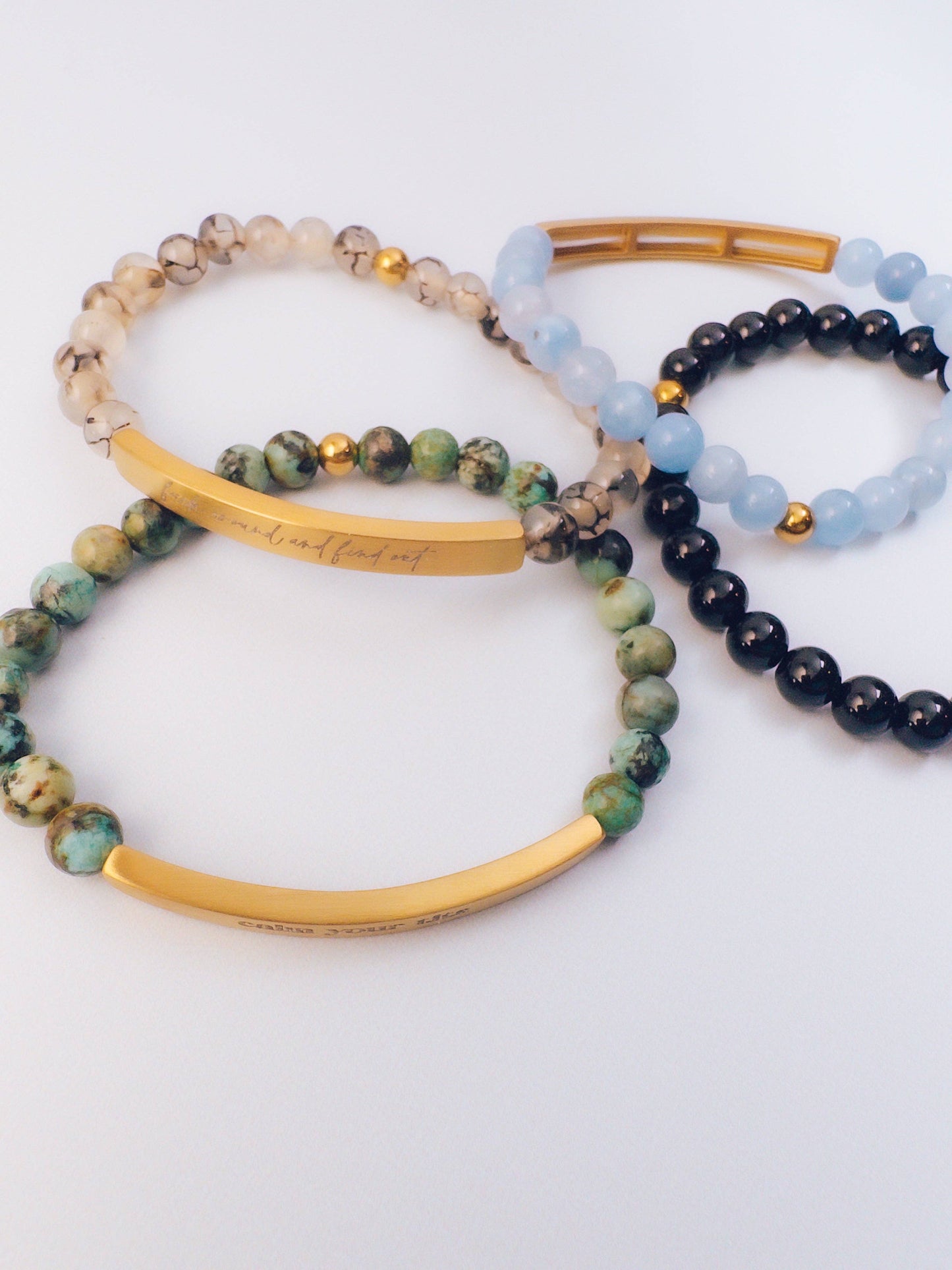 Calm Your Tits Bracelet: Blue Skies (Light Blue)