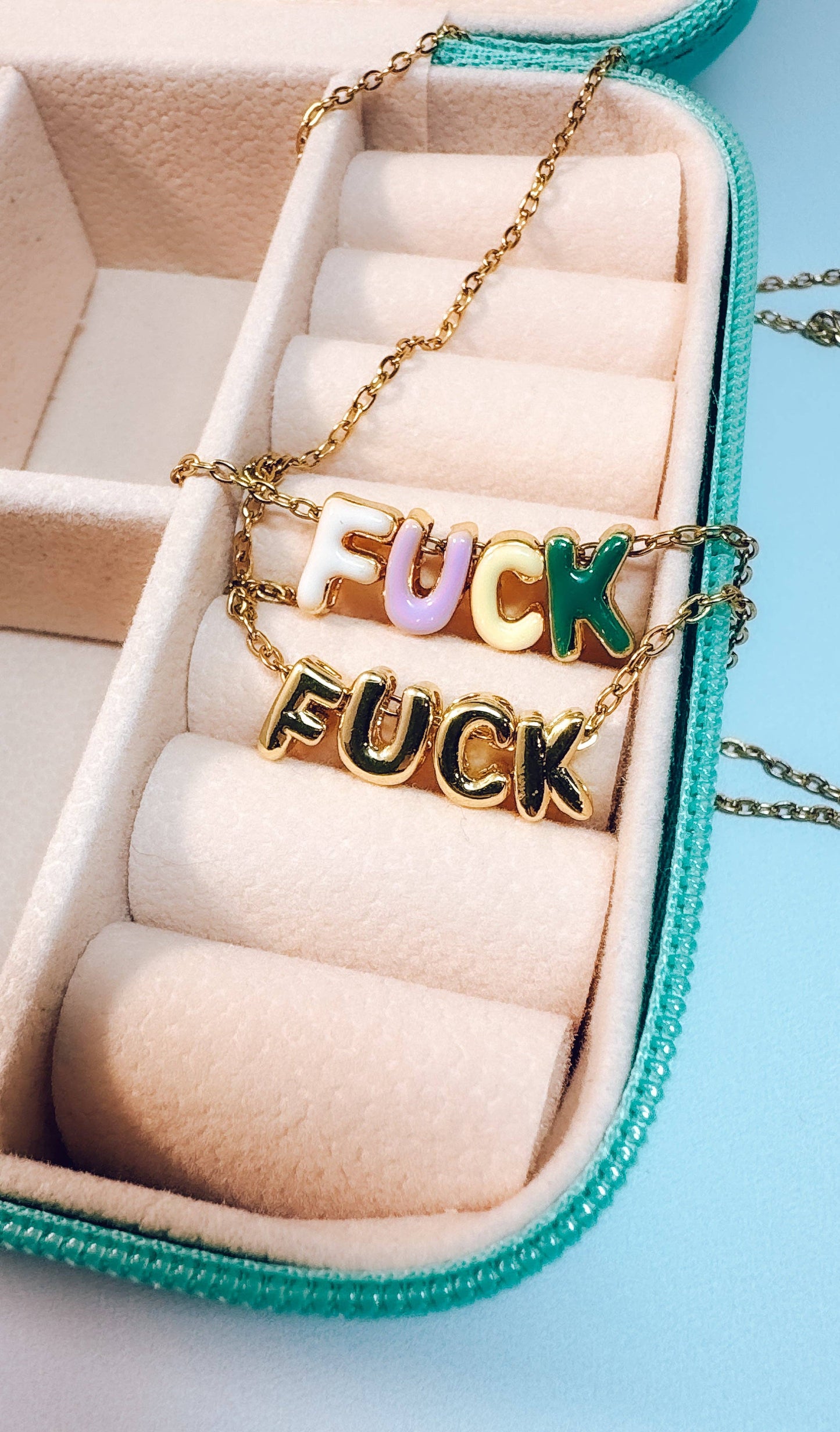 Colorful F*ck Necklace