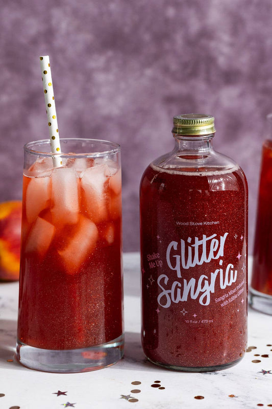 Glitter Sangria Cocktail Mix/Syrup, 16 fl oz Wood Stove Kitchen