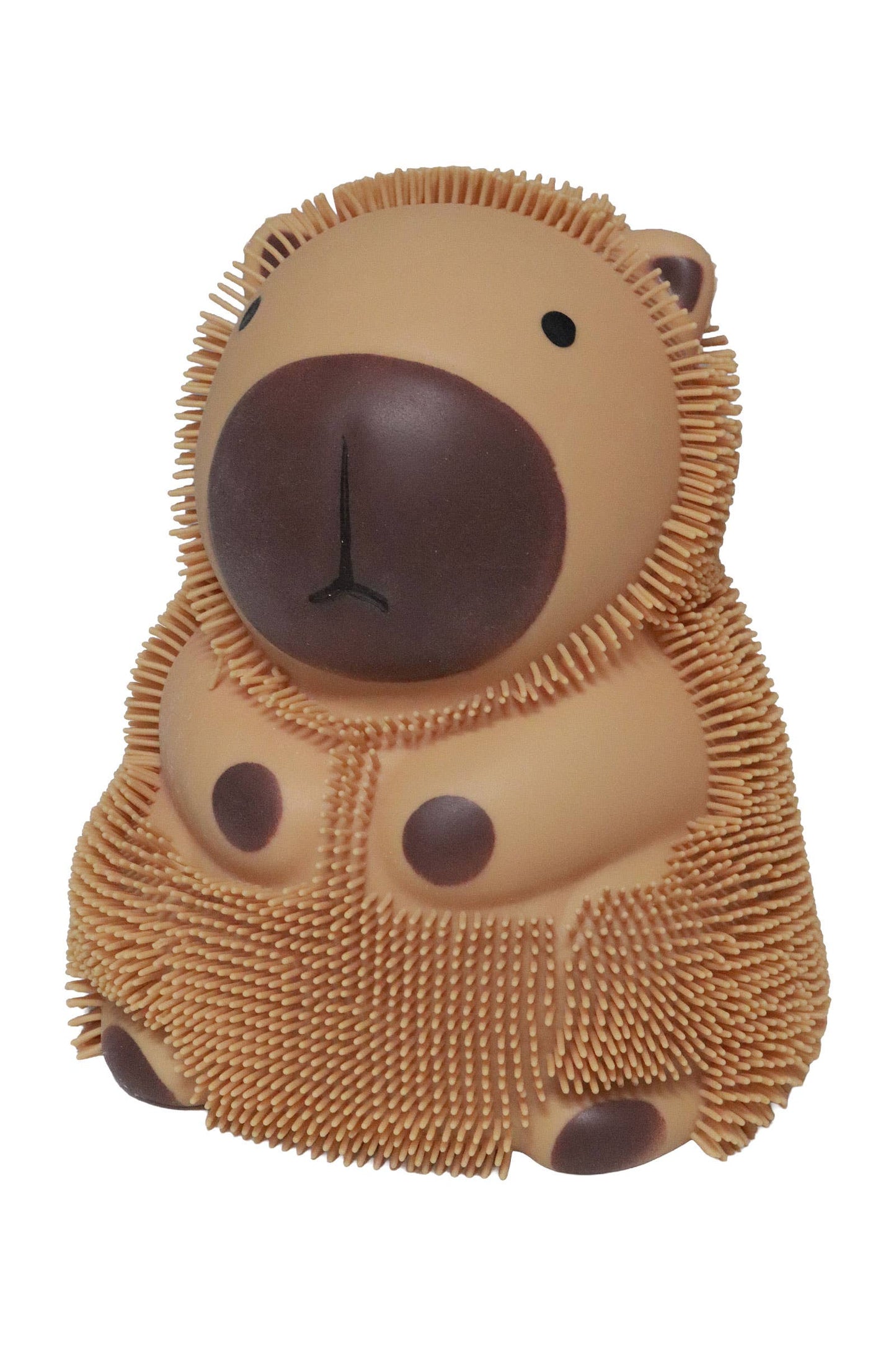 Jumbo Capybara Spiky Puffer Squishy - 6 Pcs: BROWN / ONE SIZE