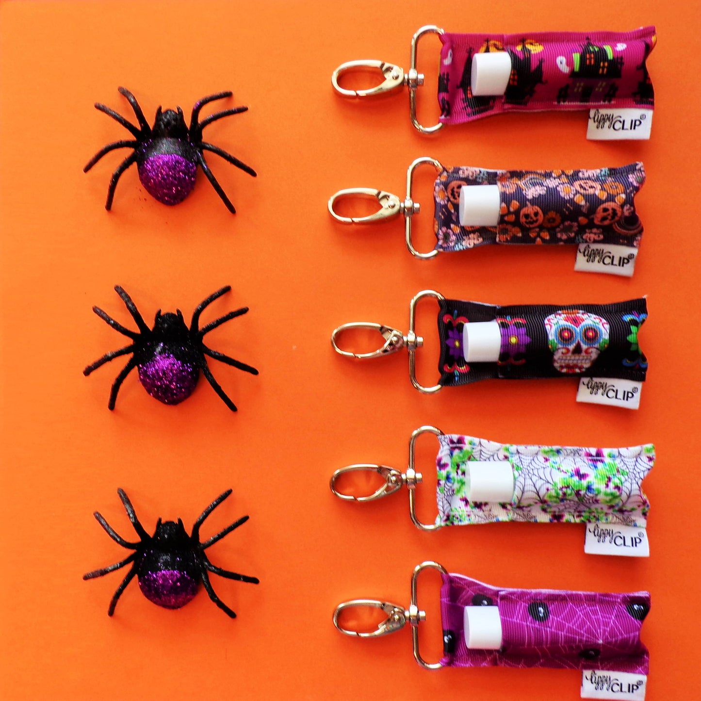 Sugar Skulls LippyClip® Lip Balm Holder for Chapstick