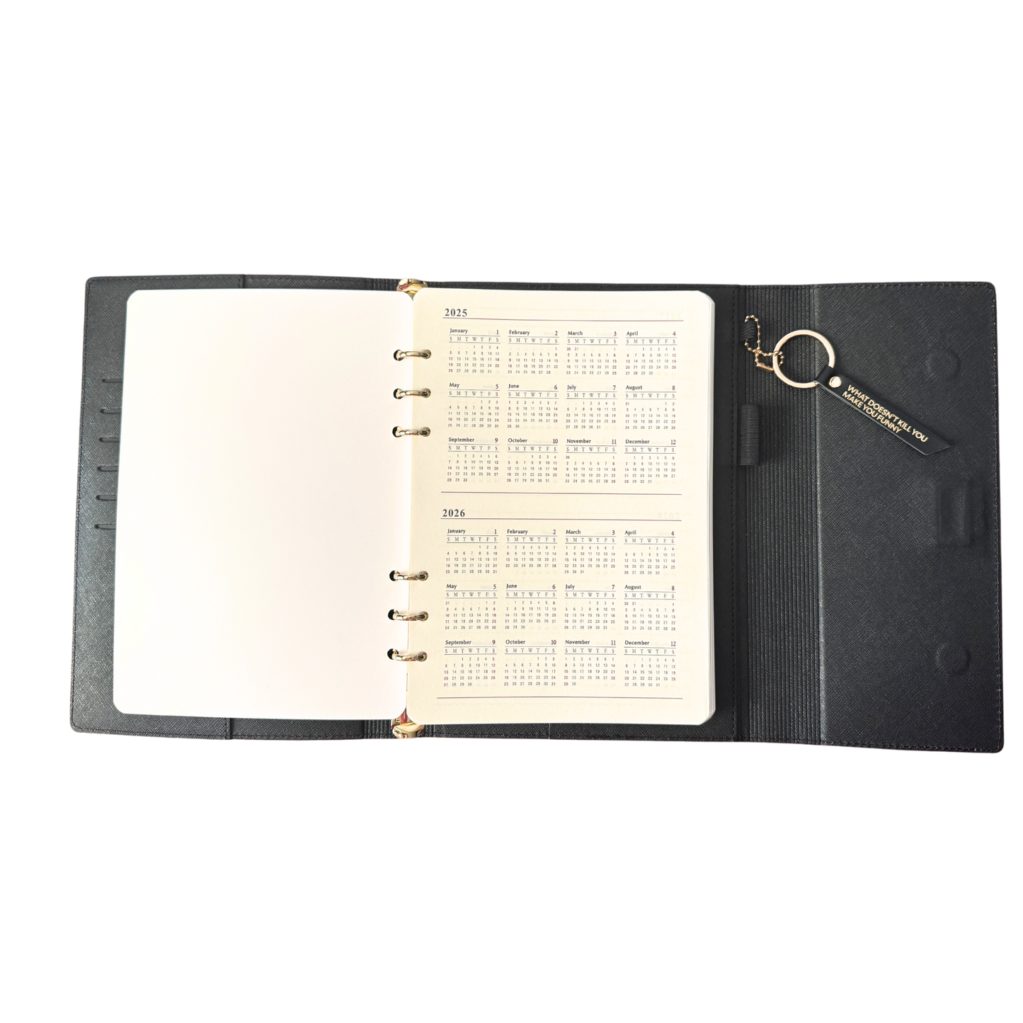 Trauma Dump Vegan Leather Journal Folio (gifts, journals) FUN CLUB