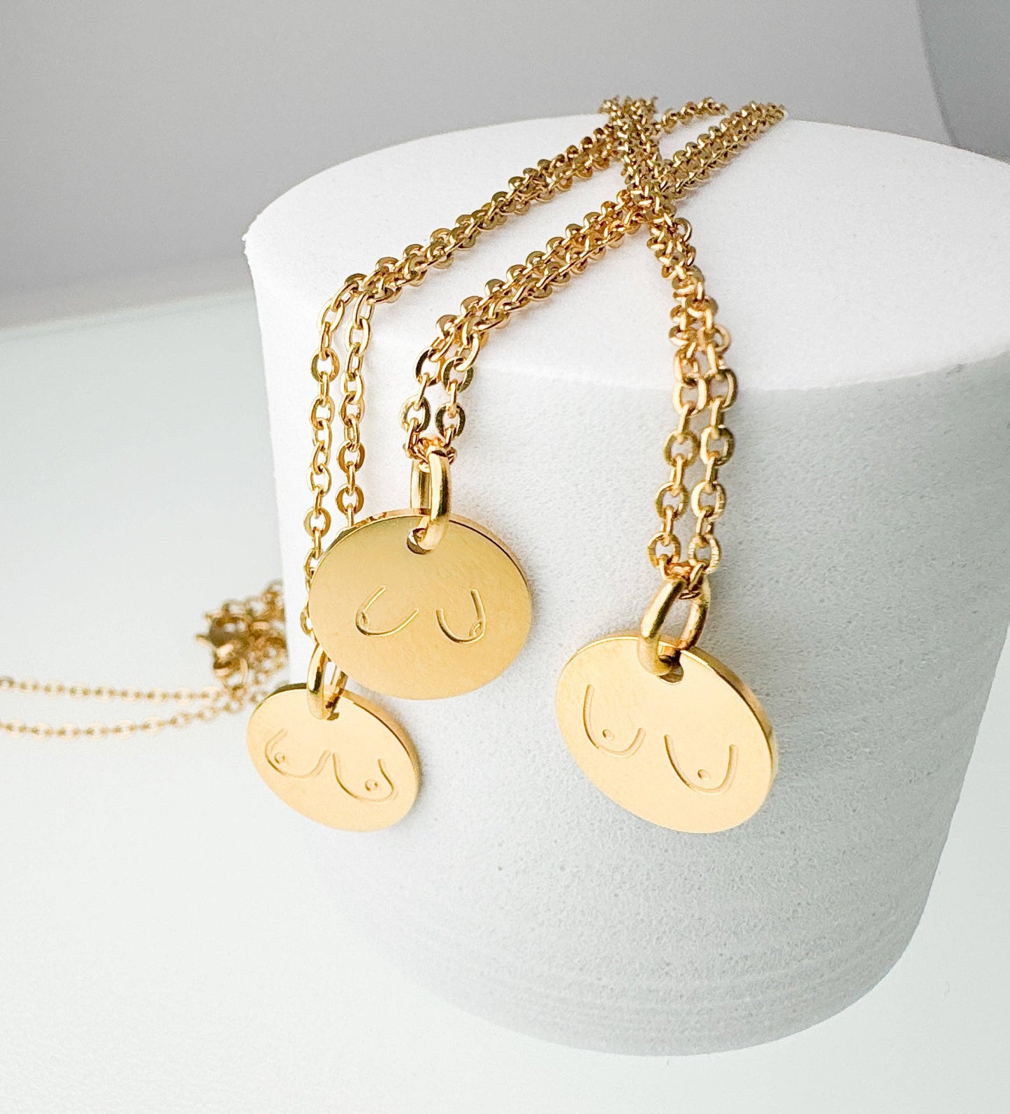 Boob Necklace: Style 2 / 16"