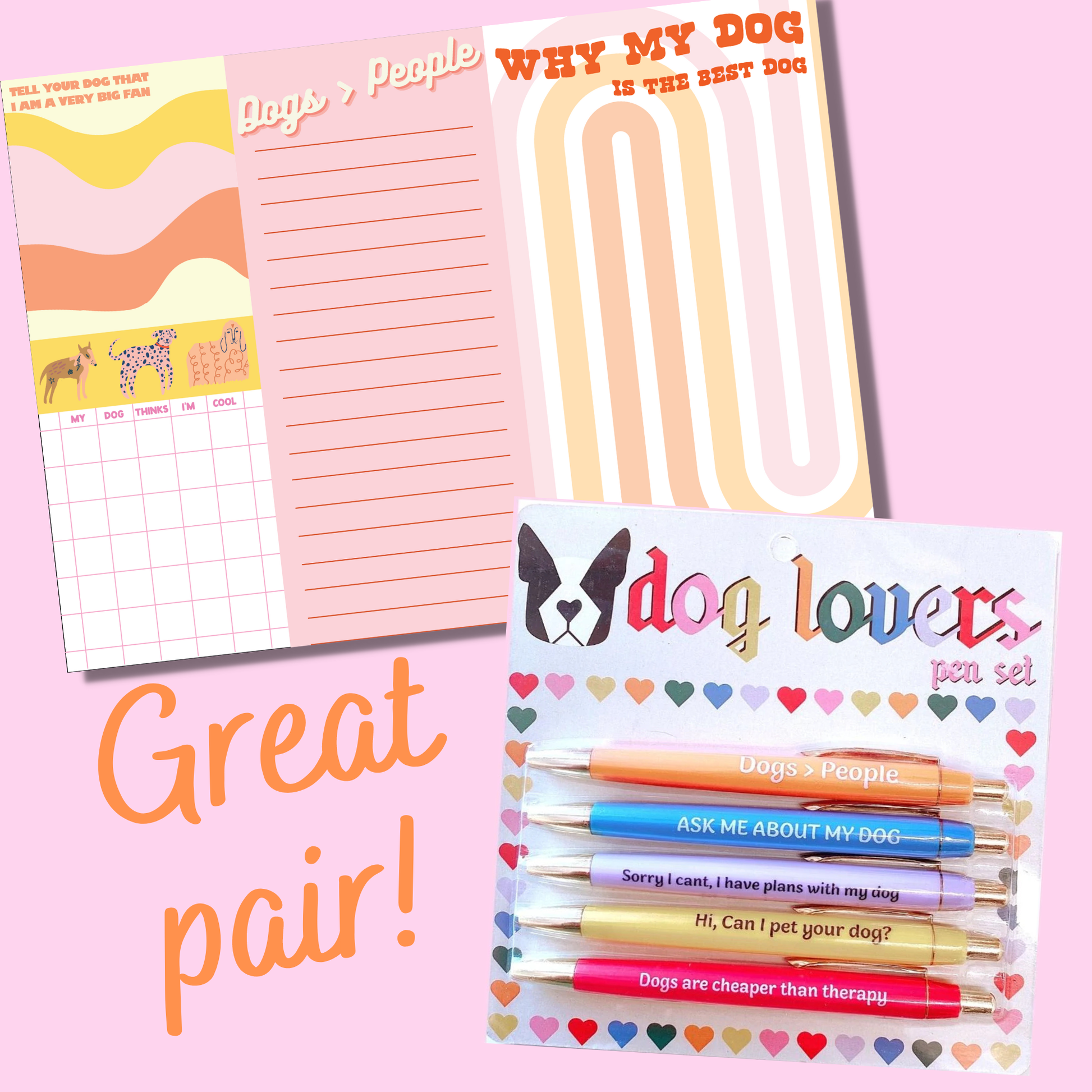 Dog Lovers Notepad (funny, gift ) FUN CLUB