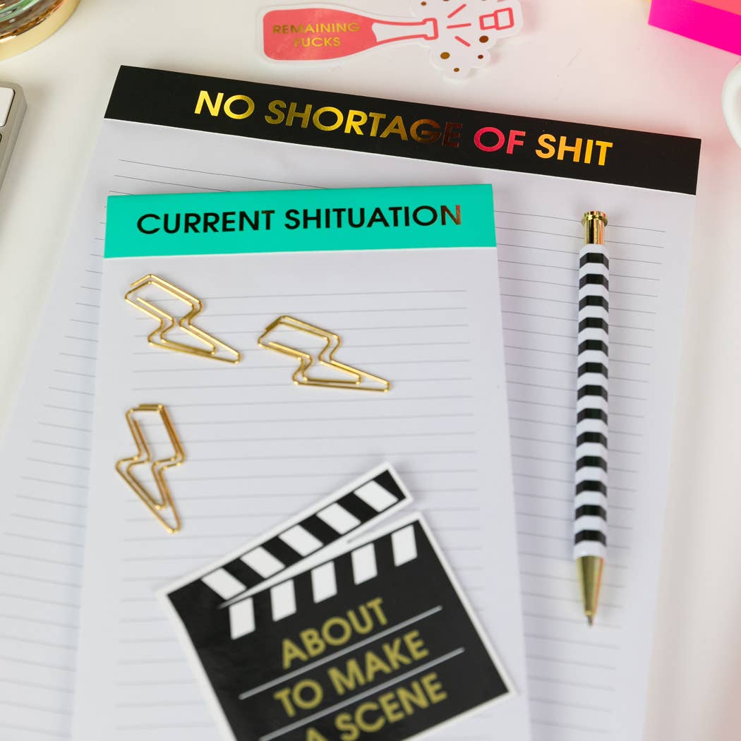 About To Make A Scene - Director's Clapboard - Funny Vinyl Sticker