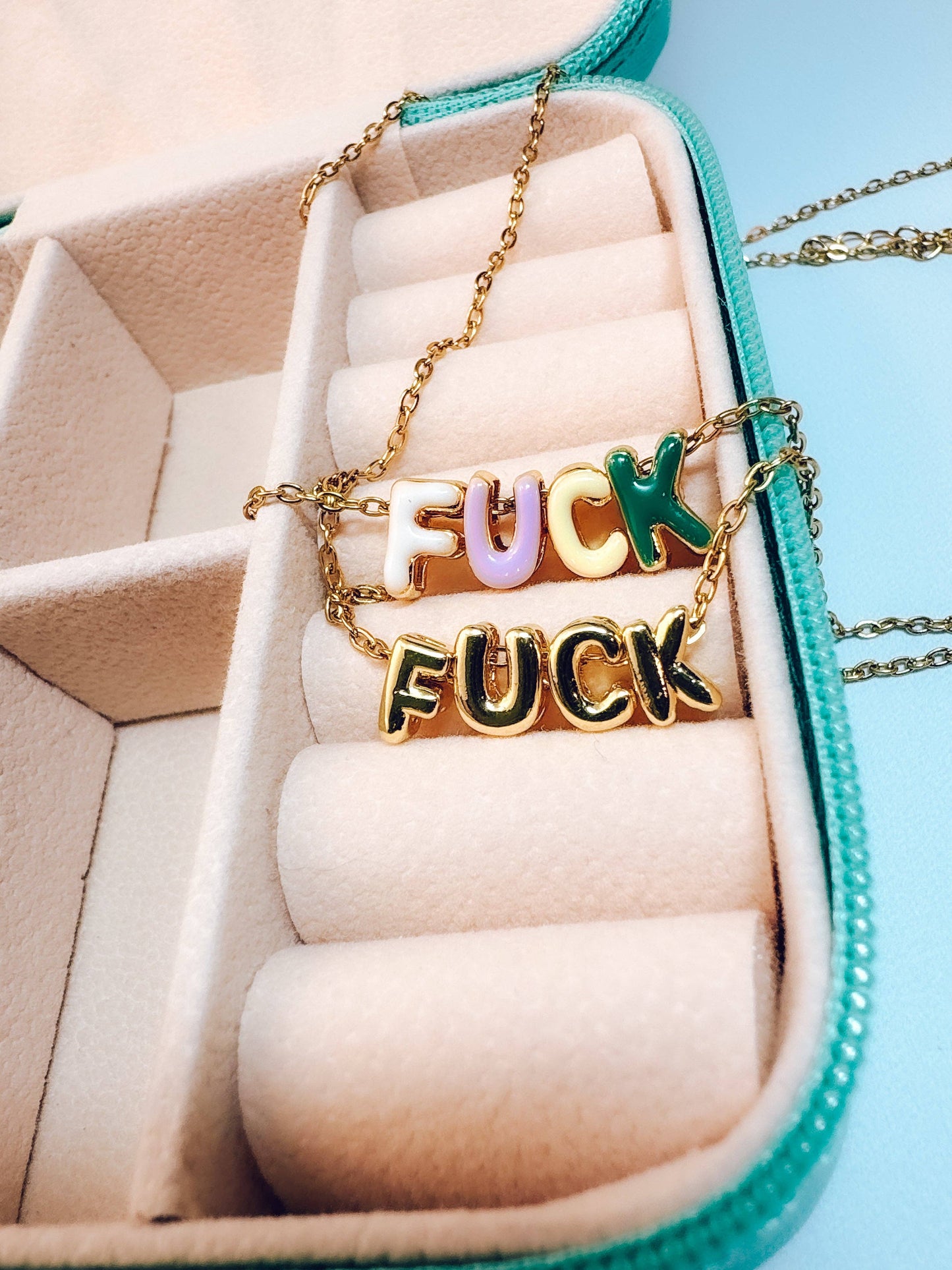 Colorful F*ck Necklace