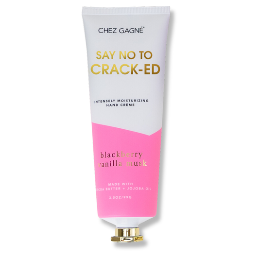 Say No To Crack-ed - Blackberry Vanilla Musk - Vegan Hand Crème - 3.4oz Chez Gagné