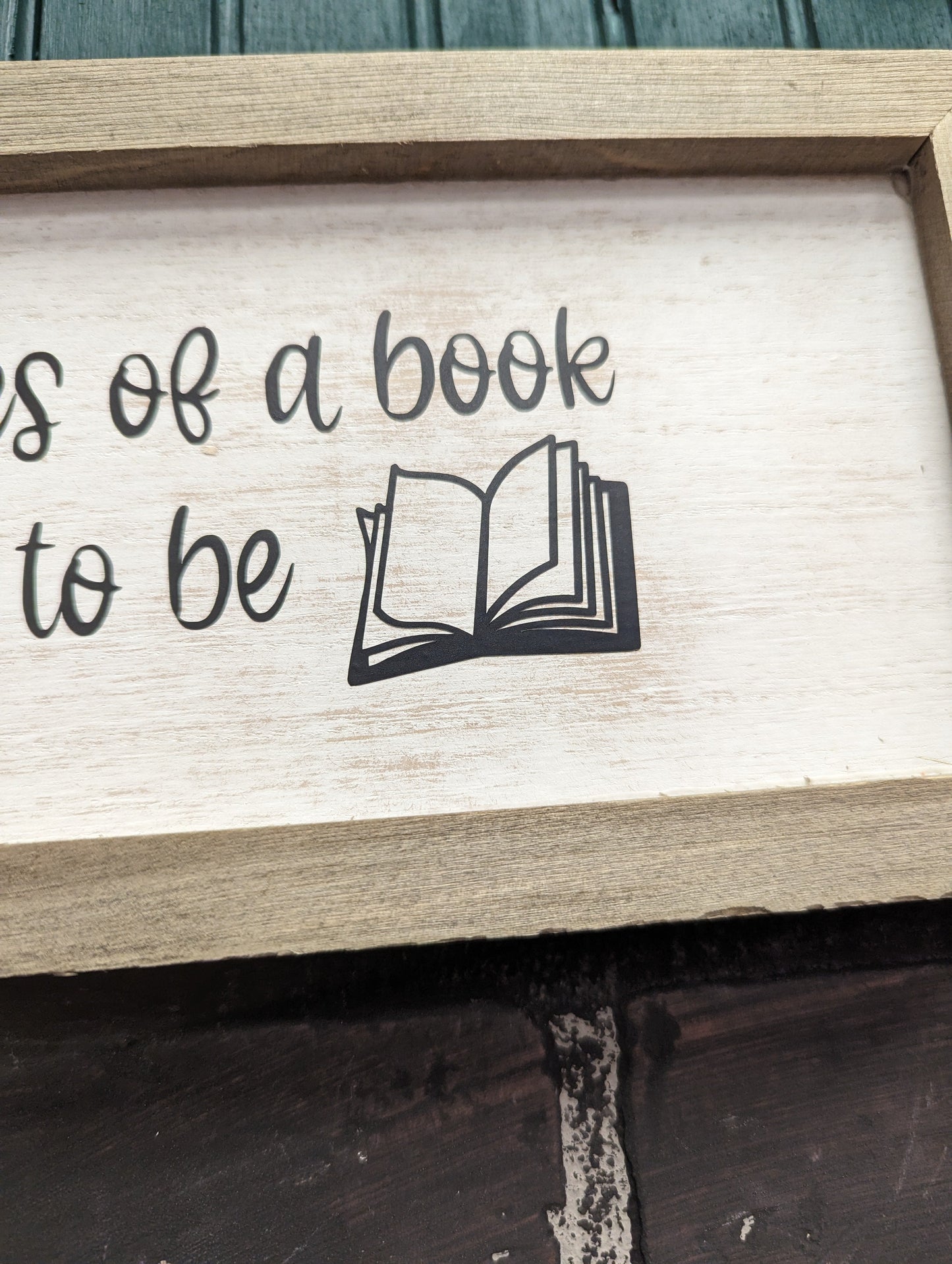 Between the pages of a book is lovely place to be, Wall Art
