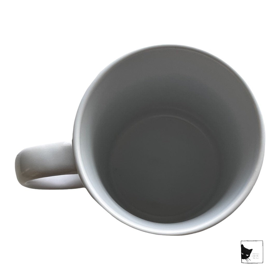 Thick Thighs, Thin Patience, 15oz Coffee Mug, Dishwasher Safe, Text on both sides