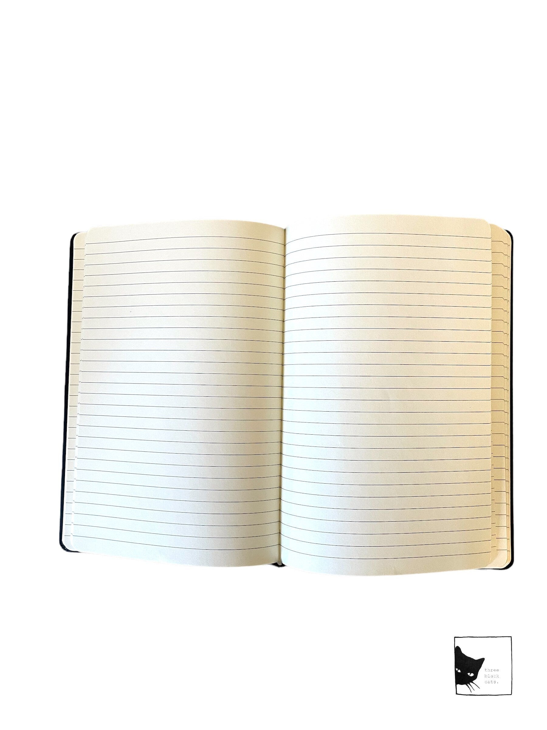 I love my job…, Black Lined Journal Three Black Cats