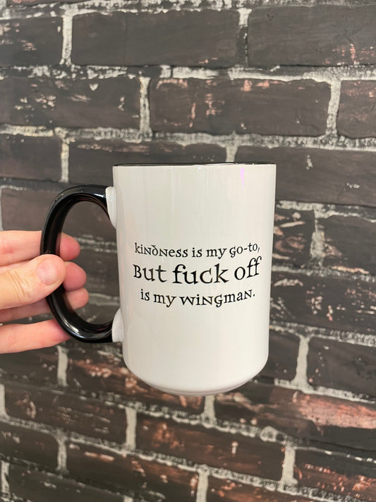 Kindness & Attitude Double-Sided 15oz Coffee Mug